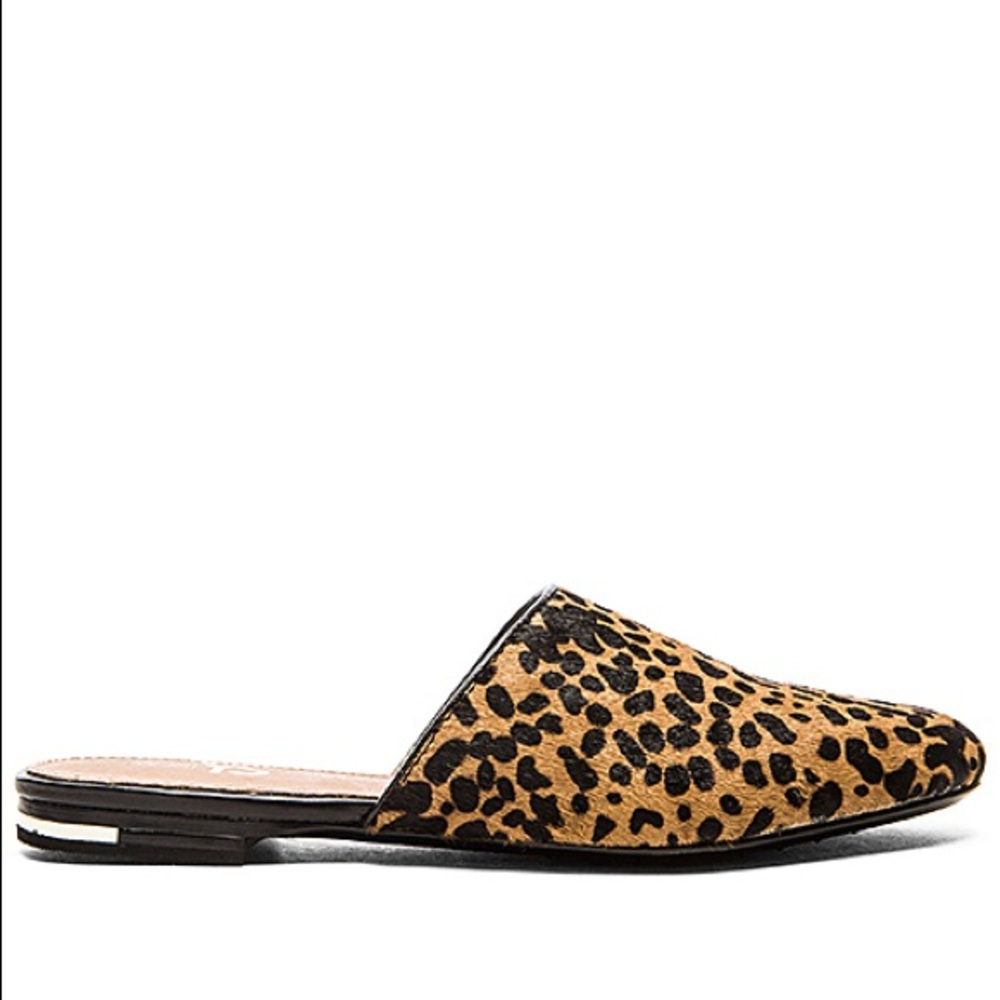 Yosi Samra Parker Genuine Calf Hair Mules